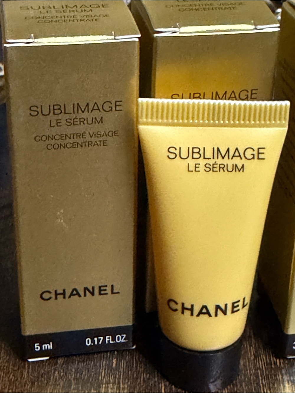 CHANEL Sublimage Le Serum & La Crème Yeux Eye Cream Set Bundle 4 - Picture 3 of 7